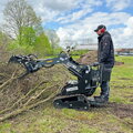 Smykem řízený nakladač Jansen KL-200, smykem řízený nakladač, multiloader, pásový